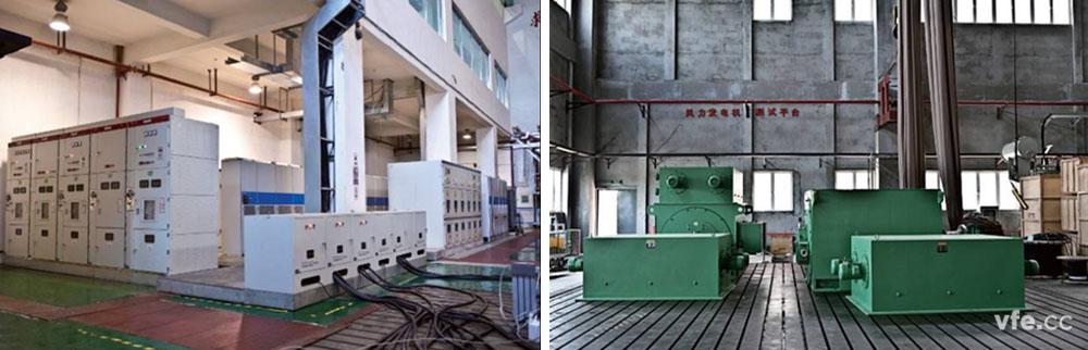 國家電器產(chǎn)品質(zhì)量監(jiān)督檢驗(yàn)中心風(fēng)電變頻器測試臺(tái)現(xiàn)場圖