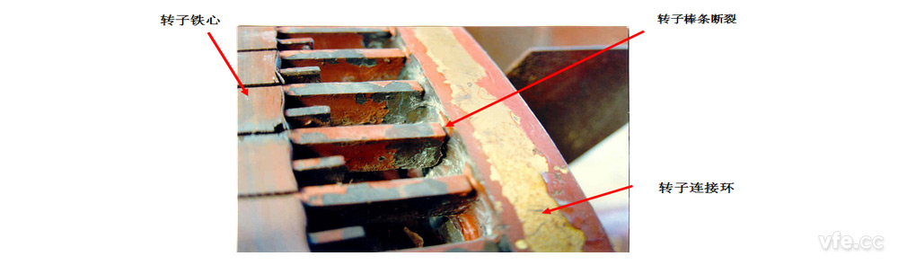 鼠籠轉(zhuǎn)子焊點斷開 鼠籠轉(zhuǎn)子焊點斷開