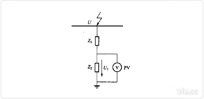 數(shù)字高壓表工作原理示意圖 數(shù)字高壓表工作原理示意圖