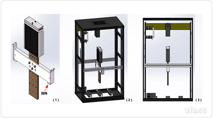 傳感器組件在柜體內(nèi)的固定 傳感器組件在柜體內(nèi)的固定