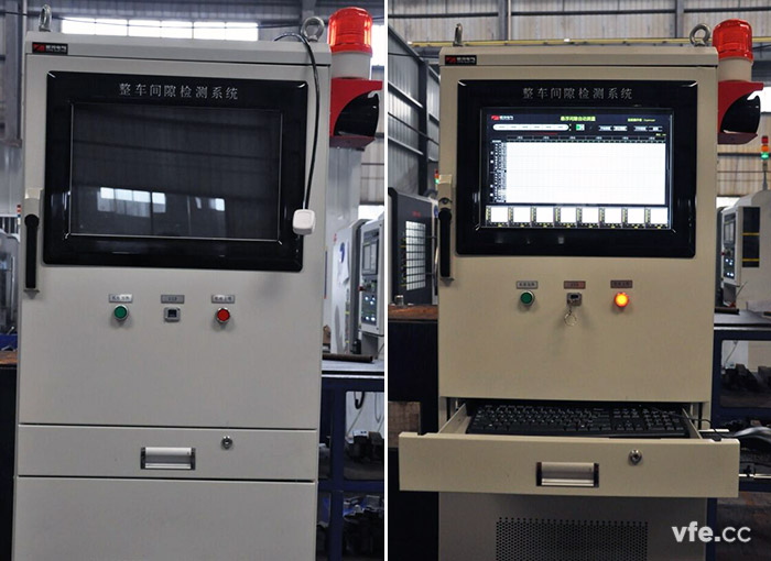 磁浮整車間隙檢測(cè)系統(tǒng)實(shí)物圖 磁浮整車間隙檢測(cè)系統(tǒng)實(shí)物圖
