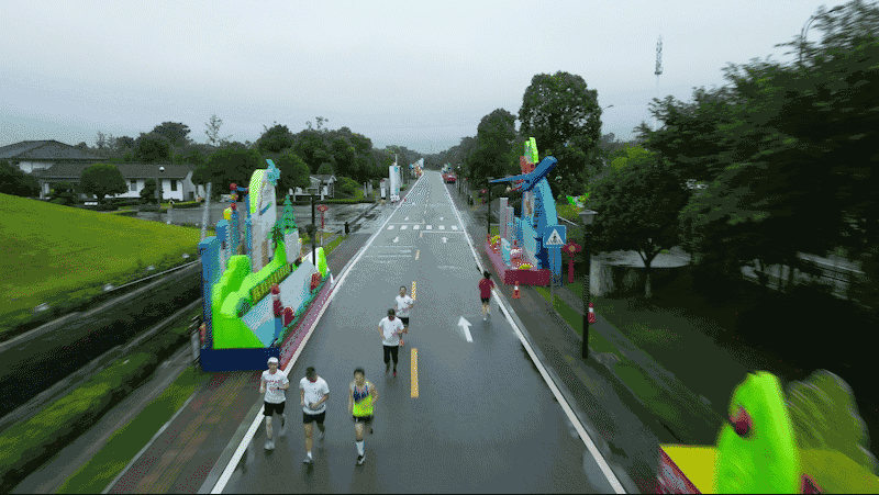 恒力長跑隊百公里接力獻禮建黨百年 恒力長跑隊百公里接力獻禮建黨百年